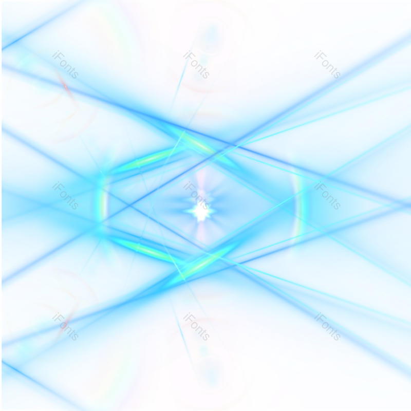 光效图片,光圈元素,蓝色PNG,科技感免抠素材